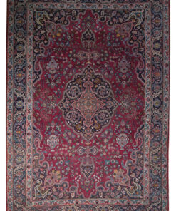 Tappeto Online 22 Tappeto Mashad persiano annodato 288x200cm 6532