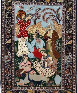 Tappeto Online 24 Esfahan face arazzo 158 x 110cm - 7961