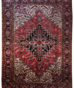 Tappeto Heriz rosso melograno 288 x 205cm - 8181
