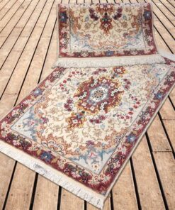 Coppia scendiletto Tabriz persiano