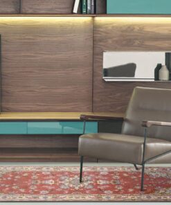 Alternative view of Passatoia Tabriz floreale fine 210 x 79cm - 9208