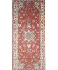 Tappeto Online 26 Passatoia Tabriz floreale fine 210 x 79cm - 9208