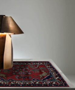 Alternative view of Tappeto Hamadan figurato 98x66cm - 7478
