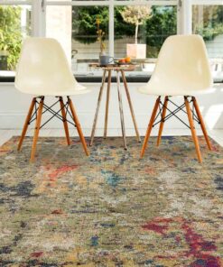 Alternative view of Tappeto Asiatic Colores Cloud CO01 Gardenia S0033