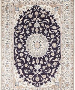 Tappeto Online 14 Tappeto Persiano Nain Kashmar 289×196 cm Annodato a Mano Z469639